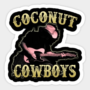 "COWBOY & HIS 1950 BROADCASTER" Sticker